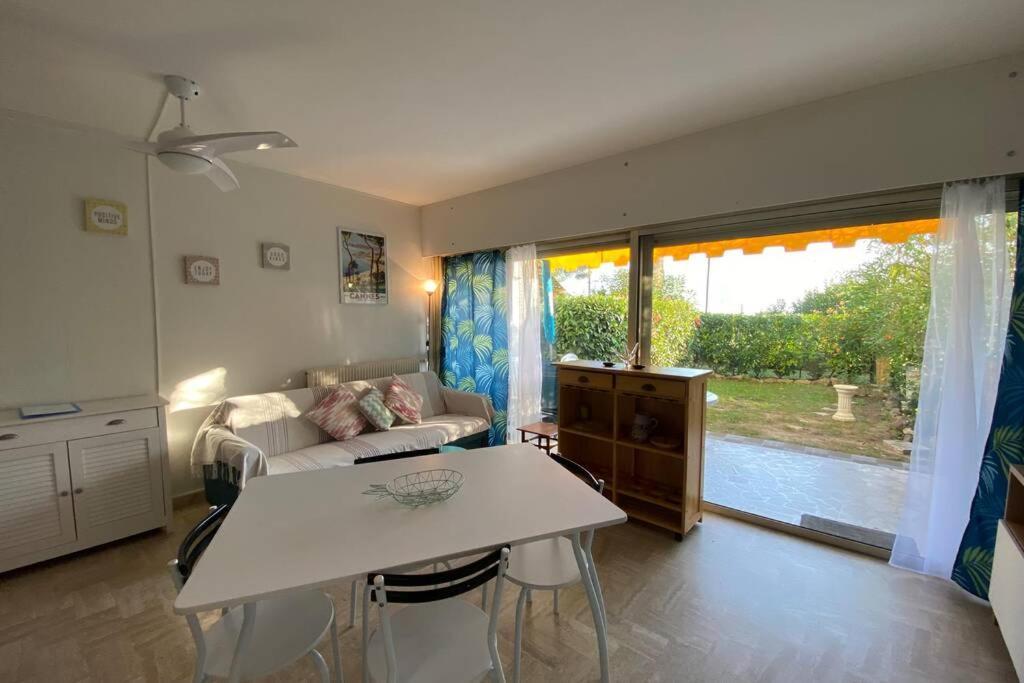 C037-Nice Studio With Garden And Parking - Near Beach 戛纳 外观 照片