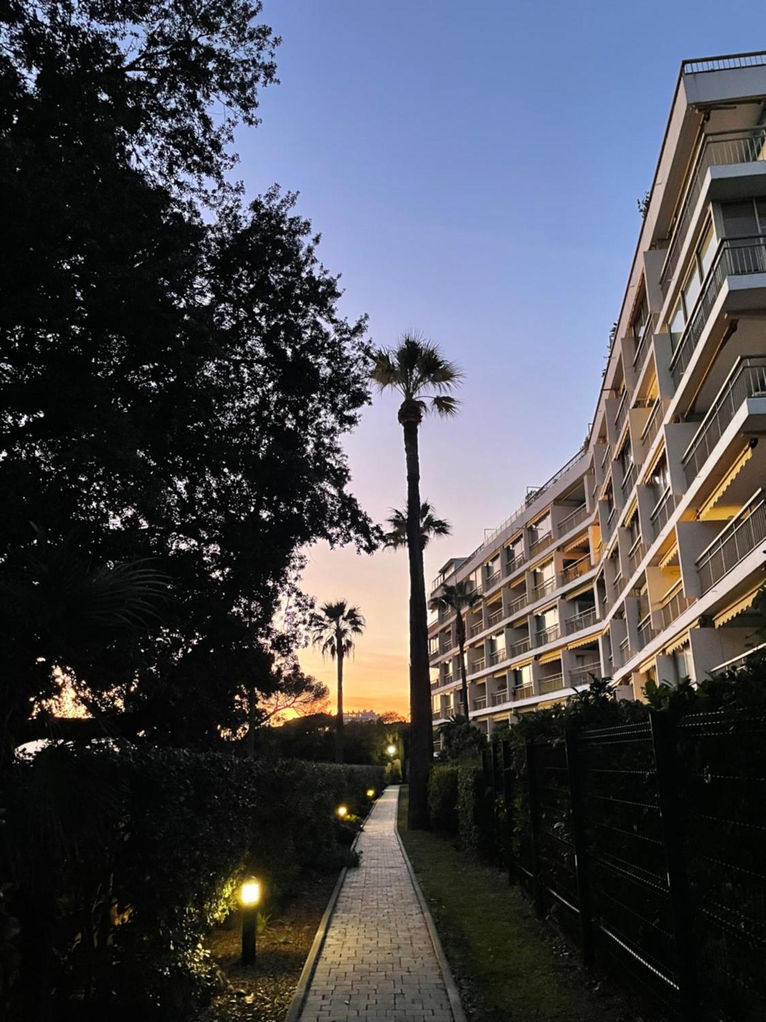 C037-Nice Studio With Garden And Parking - Near Beach 戛纳 外观 照片